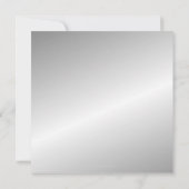 Retro Vinyl Record l Modern Birthday Party nodigt  Kaart (Achterkant)