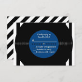 Retro Vinyl Record l Modern RSVP (Voorkant / Achterkant)