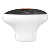 Retro Vinyl Record Music Album Keramische Knop (Zijkant)