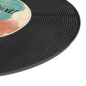 Retro Vinyl Record Music Album Snijplank (Hoek)