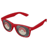 Retro Vinyl Record Party Sunglasses – Music Theme  Retro Zonnebril (Gekanteld)