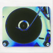  Retro Vinyl Record Player Muismat (Voorkant)