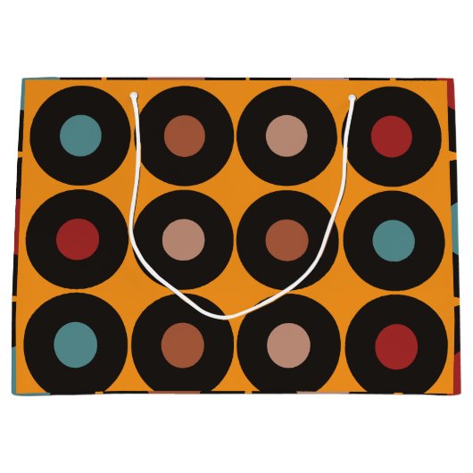 Retro  Vinyl Records Muziek Groot Cadeauzakje (Voorkant)