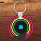 Retro Vinyl Sleutelhanger (Voorkant)