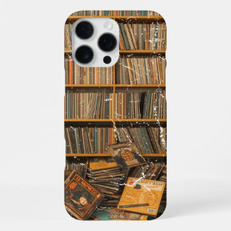 Retro Vinyl Verzamelaars DJ Cadeau iPhone 16 Pro Max Hoesje