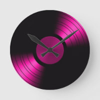 Retro VinylAlbum van het Verslag in Roze