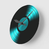 Retro VinylAlbum van het Verslag in Wintertaling Ronde Klok (Hoek)