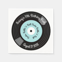 Retro Vinylplaat Feest