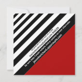 Retro Vinylplaat | Moderne Trouw Uitnodiging (Achterkant)