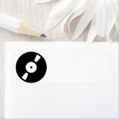 retro vinylrecord etiket (Insitu)