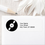 retro vinylrecord etiket (Insitu)