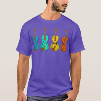 Retro Violin T-shirt
