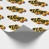 Retro  Virgo Cadeaupapier (Hoek)