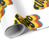 Retro  Virgo Cadeaupapier (Rol Hoek)