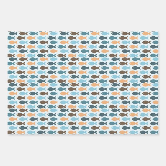  retro vis inpakpapier vel (Voorkant 3)