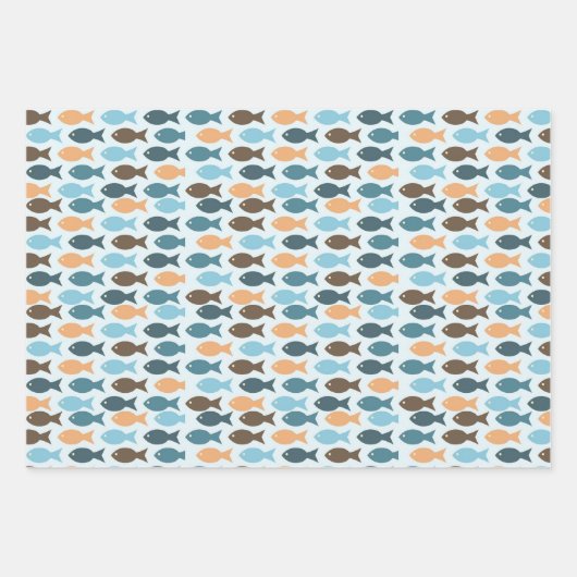  retro vis inpakpapier vel (Voorkant)