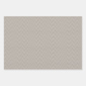 Retro visgraatpatroon voor Kerstmis inpakken Inpakpapier Vel (Voorkant 3)