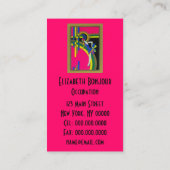 Retro - Visitekaartje (Achterkant)