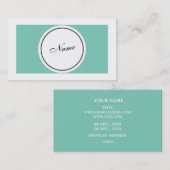 Retro Visitekaartje (Voorkant / Achterkant)