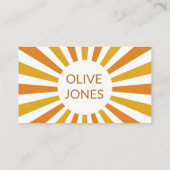 Retro-Visitekaartje Visitekaartje (Achterkant)