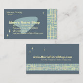 Retro-Visitekaartje Visitekaartje (Voorkant / Achterkant)