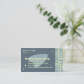 Retro-Visitekaartje Visitekaartje (Staand voorkant)