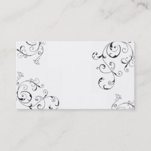 Retro-Visitekaartje Visitekaartje