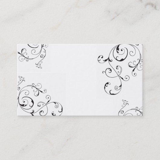 Retro-Visitekaartje Visitekaartje (Voorkant)