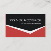 Retro-Visitekaartje Visitekaartje (Achterkant)