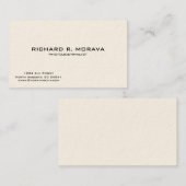 Retro-Visitekaartje Visitekaartje (Voorkant / Achterkant)