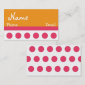 Retro-Visitekaartje Visitekaartje (Voorkant / Achterkant)