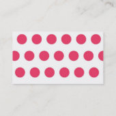 Retro-Visitekaartje Visitekaartje (Achterkant)