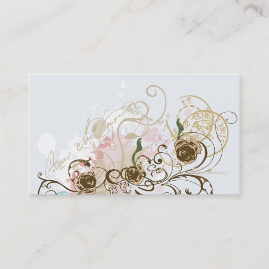 Retro-Visitekaartje Visitekaartje (Voorkant)