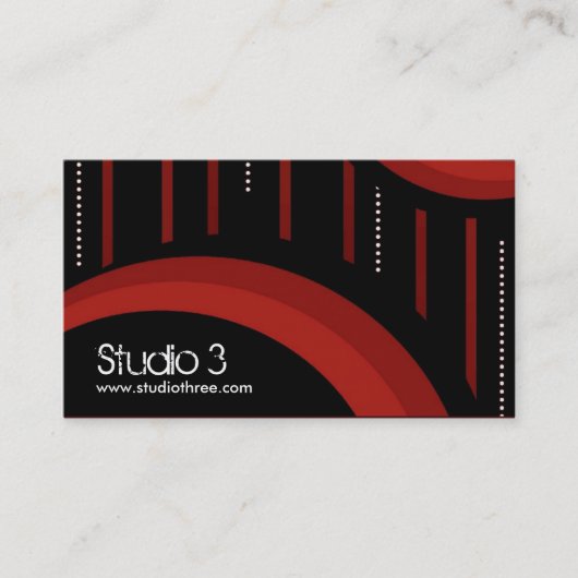 Retro-Visitekaartje Visitekaartje (Voorkant)