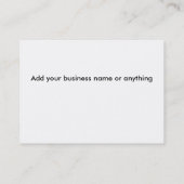 Retro Visitekaartjes (Achterkant)