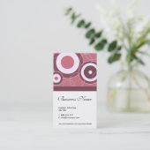 Retro-Visitekaartjes Visitekaartje (Staand voorkant)