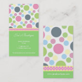 Retro-Visitekaartjes Visitekaartje (Voorkant / Achterkant)