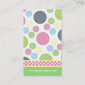 Retro-Visitekaartjes Visitekaartje (Achterkant)