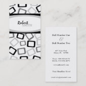 Retro-Visitekaartjes Visitekaartje (Voorkant / Achterkant)