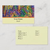 Retro-Visitekaartjes Visitekaartje (Voorkant / Achterkant)