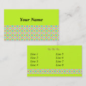 Retro-Visitekaartjes Visitekaartje (Voorkant / Achterkant)