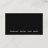 Retro-Visitekaartjes Visitekaartje (Achterkant)