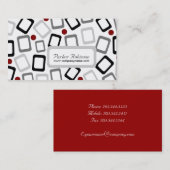 Retro-Visitekaartjes Visitekaartje (Voorkant / Achterkant)