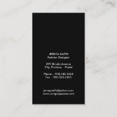 Retro-Visitekaartjes Visitekaartje (Achterkant)