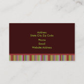 Retro-Visitekaartjes Visitekaartje (Achterkant)