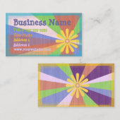 Retro-Visitekaartjes Visitekaartje (Voorkant / Achterkant)