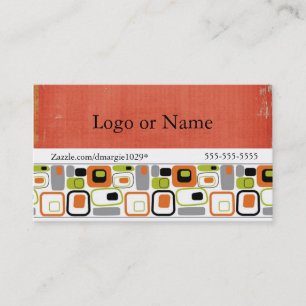 RETRO-Visitekaartjes Visitekaartje