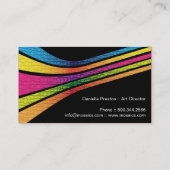 Retro-Visitekaartjes Visitekaartje (Achterkant)