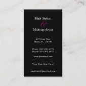 Retro-Visitekaartjes Visitekaartje (Achterkant)