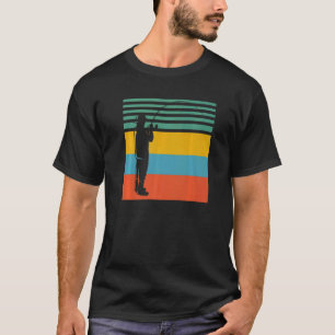 Retro vissen vissen t-shirt